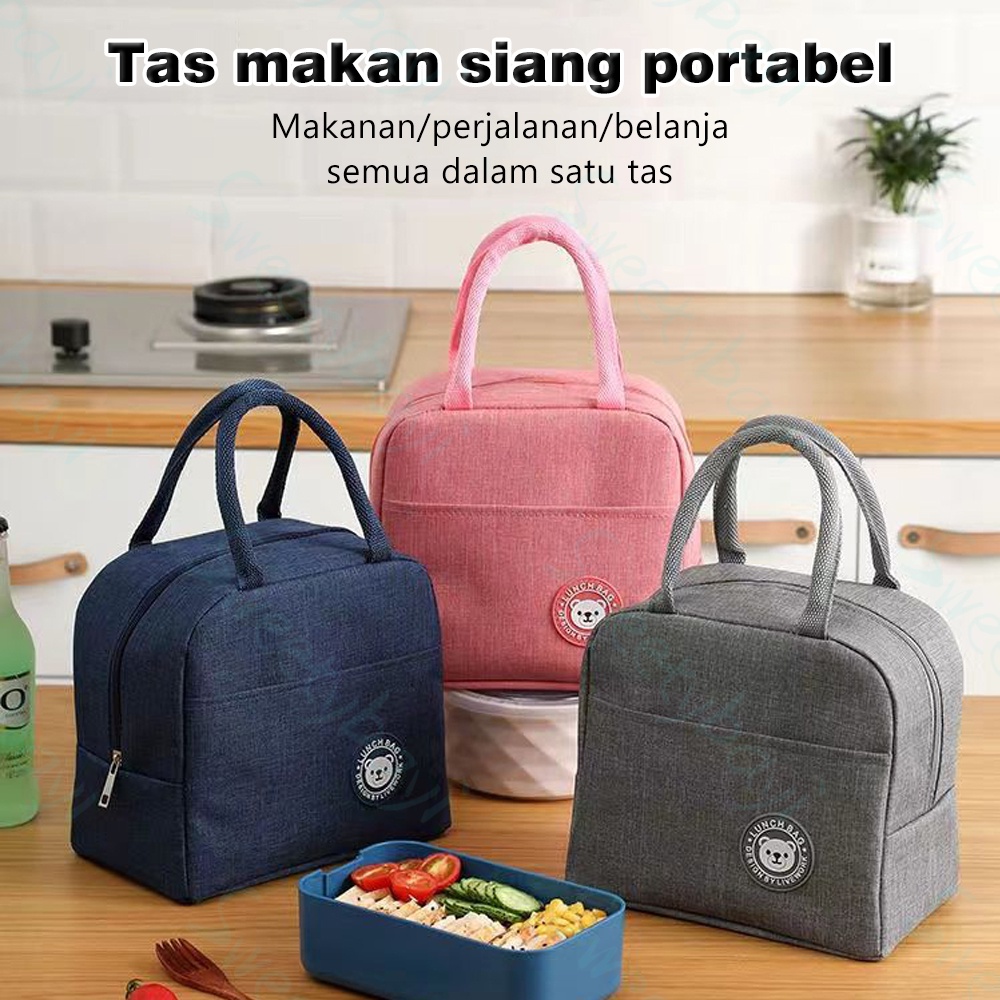 Sweetybayi Tas bekal lunch bag Tas bekal serbaguna Thermal bag Cooler bag