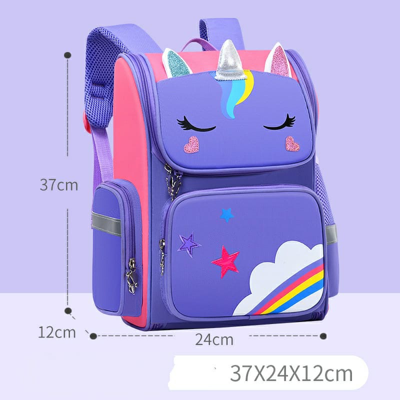TAS ANAK RANSEL SEKOLAH PREMIUM TEBAL / Tas Ransel anak Sekolah IMPORT tahan air untuk Anak Perempuan Anak Laki-laki
