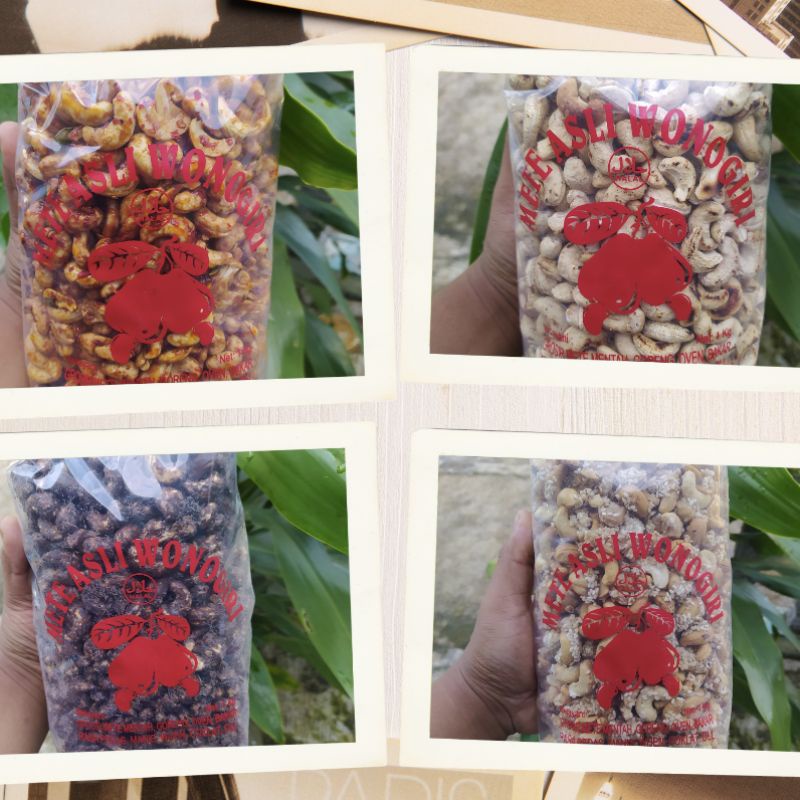

Kacang mete 5 varian rasa Toples 1kg