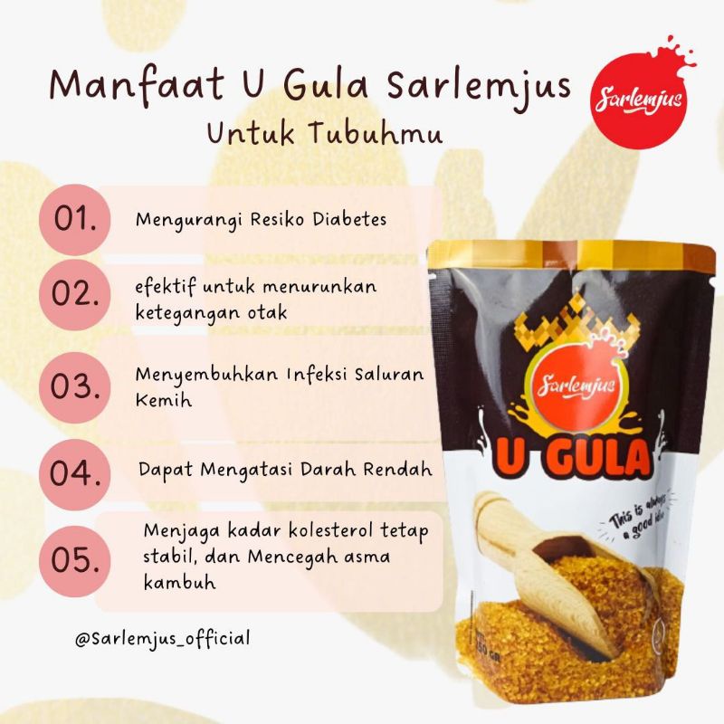 

U-Gula / Gula Sarang Semut / Gula Merah / 250g