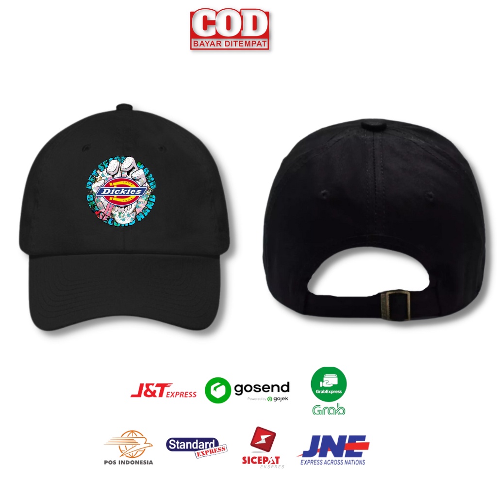 Topi Baseball Cap Pria Wanita Dewasa Distro Dike's Terbaru Tali Ring Besi