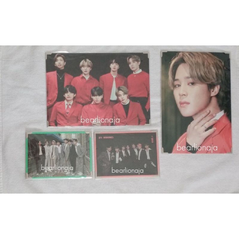 Premium Photo Mots ON:E (grup & Jimin) dan POB Benefit Weverse Memo 2019 & 2020 BTS