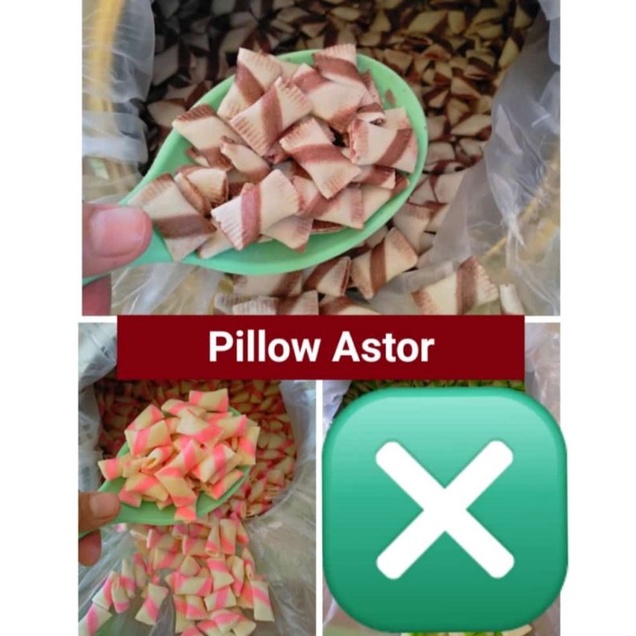 astor mini✓pisang aroma✓opak gulung✓ampyang✓pillow mini 250gr