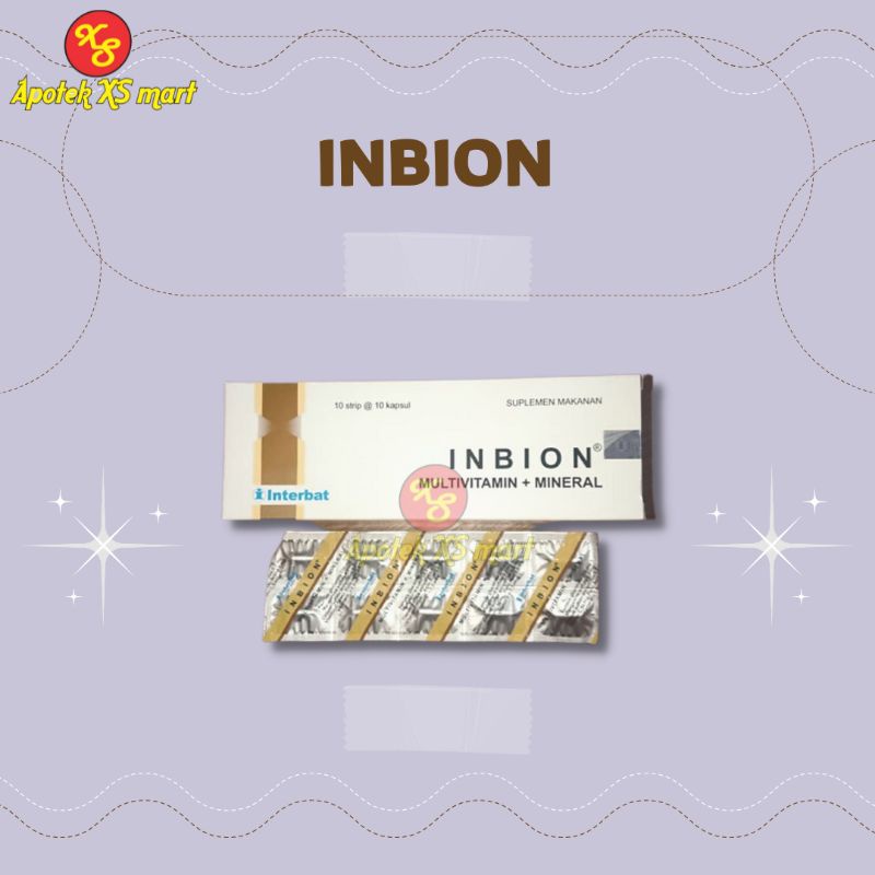 INBION - MULTIVITAMIN DAN MINERAL UNTUK IBU HAMIL DAN MENYUSUI