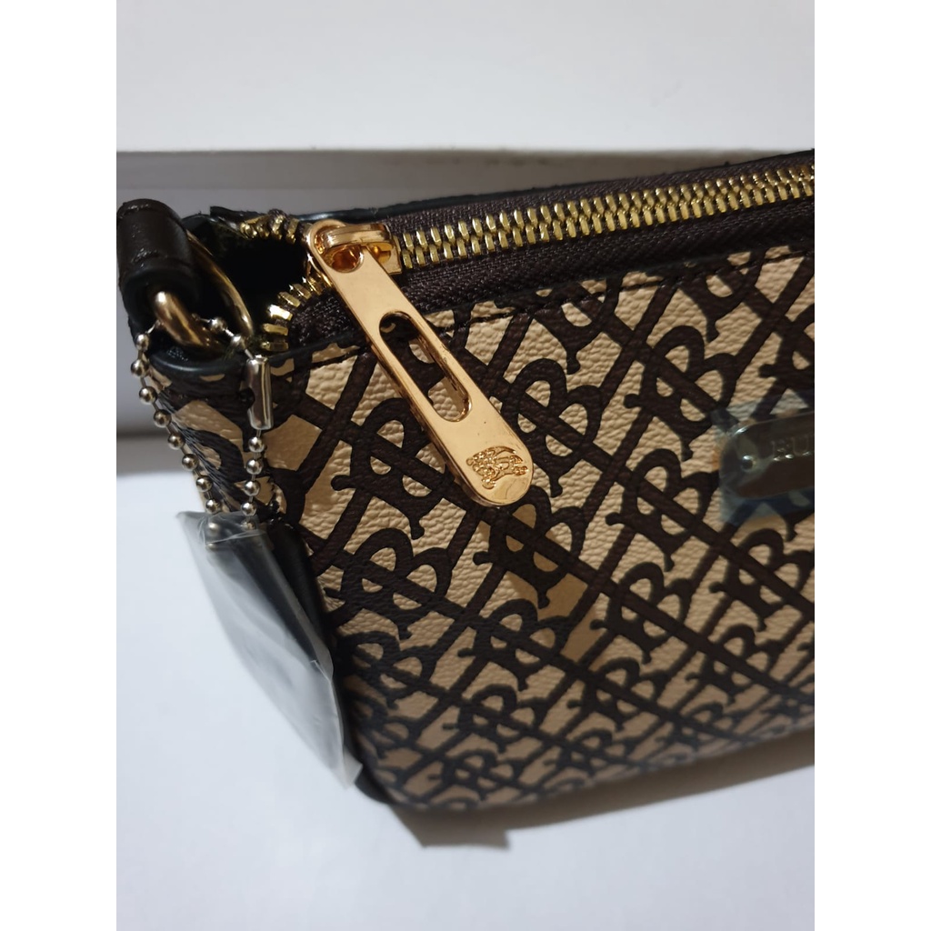 BURBERRY TOP HANDLE BAG IN SIGNATURE -  BB