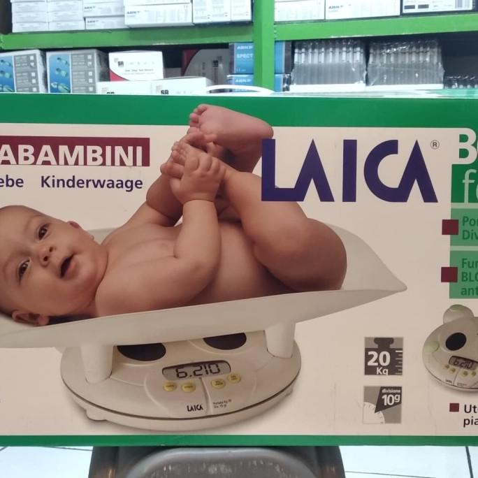 timbangan bayi digital laica