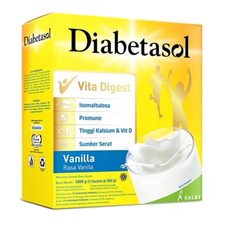 

AFY177 DIABETASOL VANILA 1000 GR/ DIABETASOL COKLAT 1000 GR/1000gr/1kg |