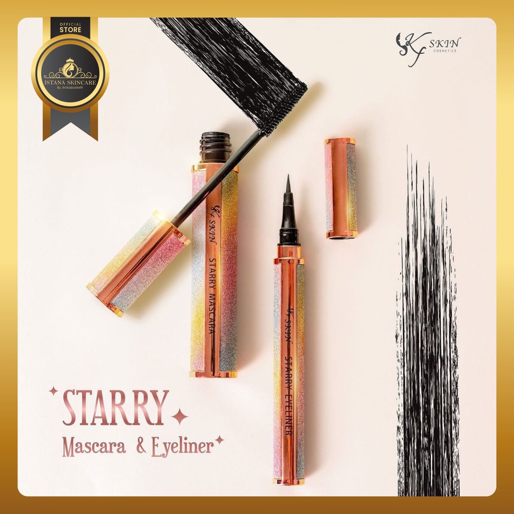 Starry Mascara dan eyeliner KF SKIN - eyeliner