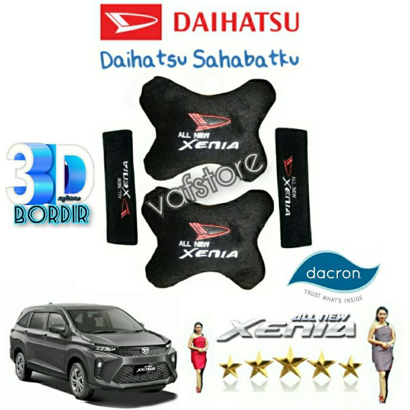 BANTAL MOBIL SET DAIHATSU XENIA/BANTAL MOBIL SET PREMIUM/BANTAL MOBIL SET KARAKTER/BANTAL MOBIL LEHE