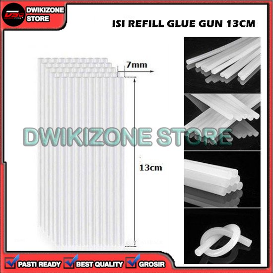 [GROSIR] ISI REFIL REFILL LEM TEMBAK 13CM 13 CM BAKAR GLUE GUN MULTIFUNGSI SERBAGUNA