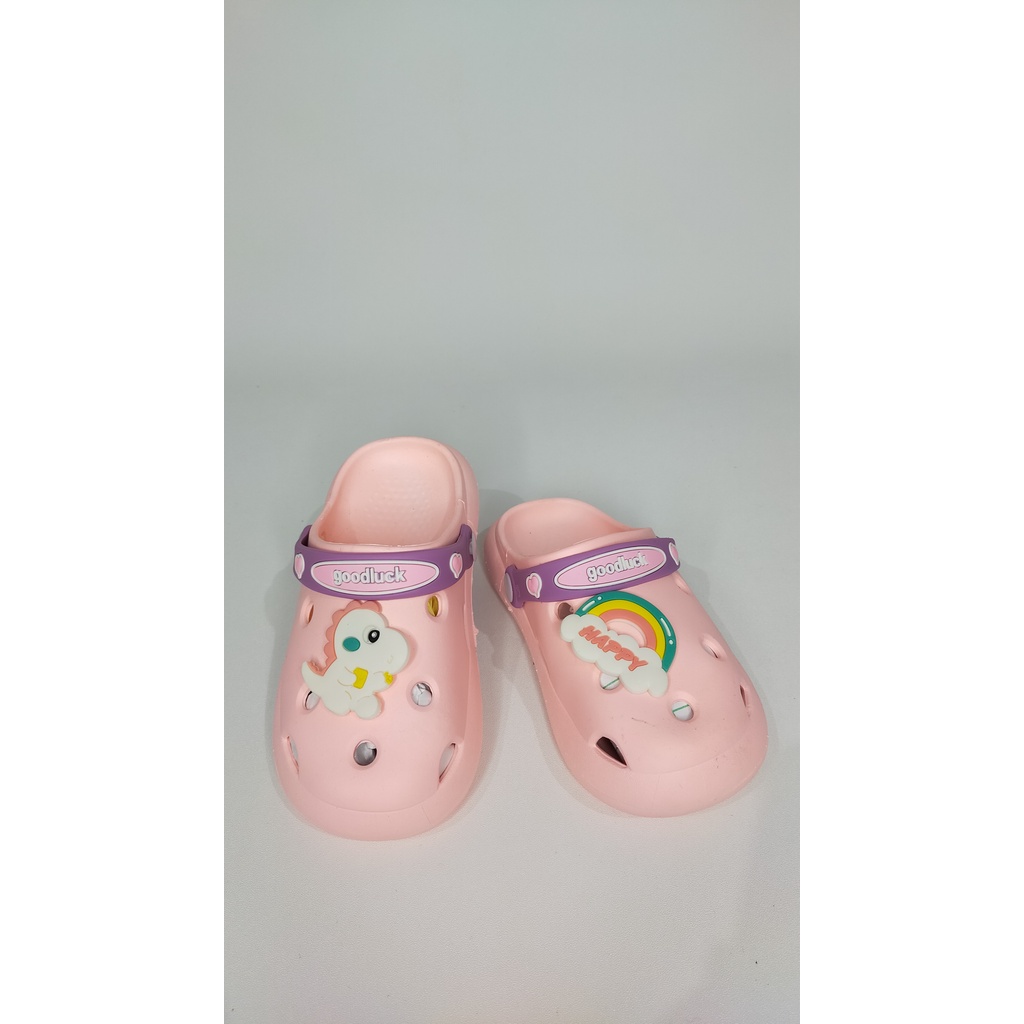 Sandal Anak Karakter Kartun Dino Cute Non-slip kode DC688