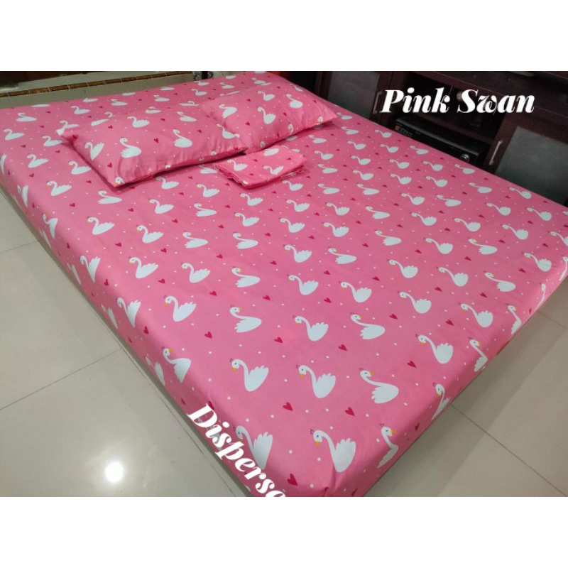 Sprei Pink Swan