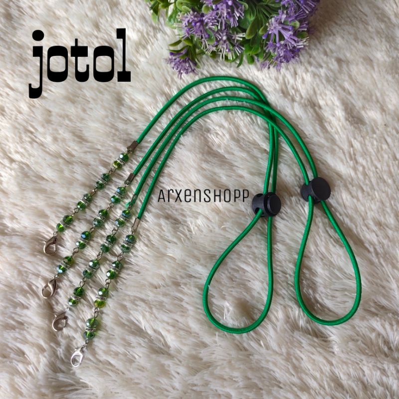 STRAP MASKER HIJAB / NON HIJAB/ KONEKTOR MASKER/CONNECTOR MASKER HIJAB 2IN1, STRAP MASKER MUTIARA