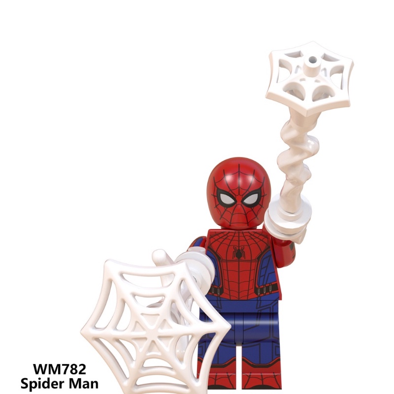 Wm6071 Mainan Action Figure Minifigures Model Spiderman Quentin Beck Marvel Super Hero Untuk Hadiah