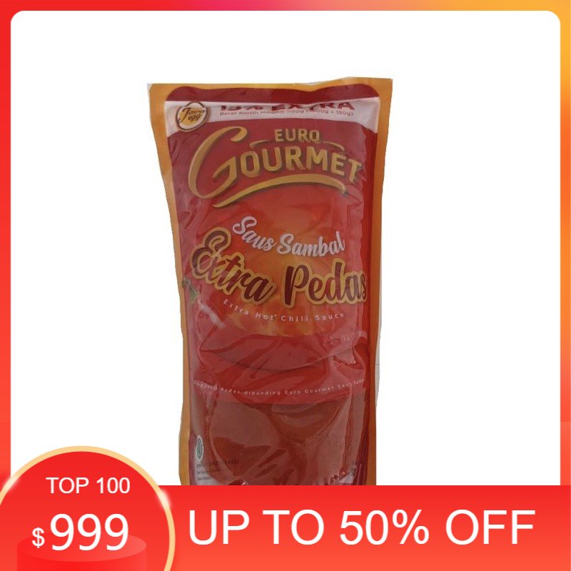 

Saus Sambal Extra Pedas Euro Gourmet 1kg