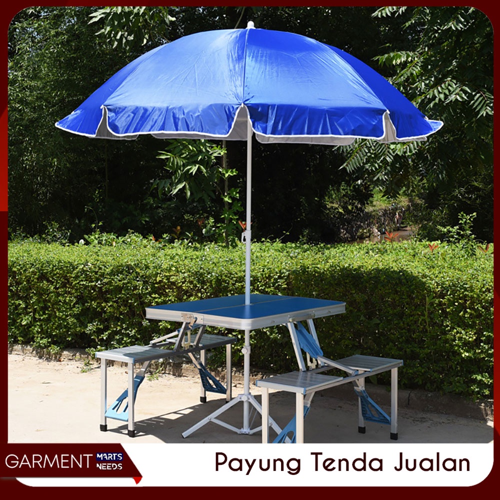 TENUAL TENPOD - Payung Tenda Jualan besar Bazar Lapak Cafe Anti UV Kokoh Free Tas Payung Warna Warni