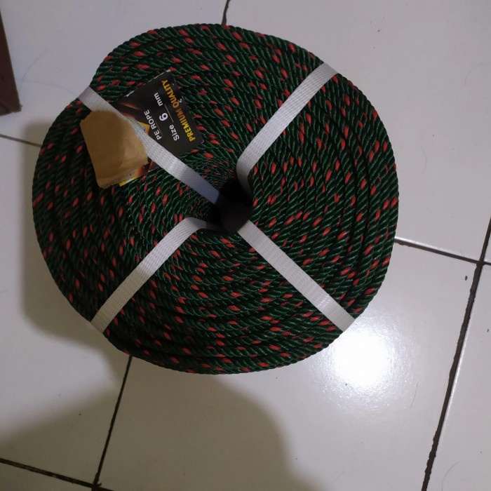 Tali Tali Tambang Plastik 5Mm /Tali Tambang 5Mm (Per Roll)
