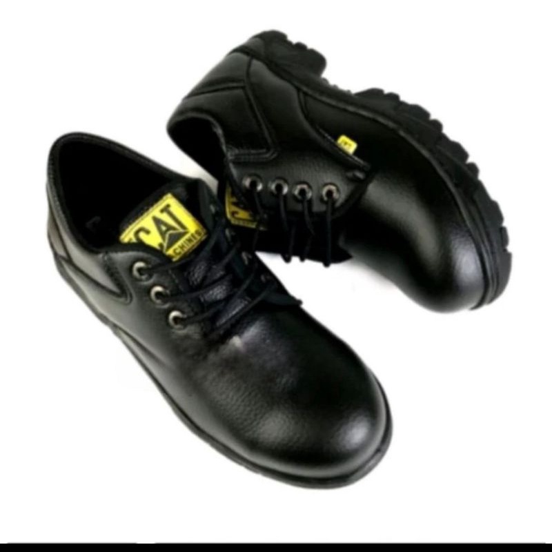 sepatu safety pria king sepatu safety pria ujung besi cat tali