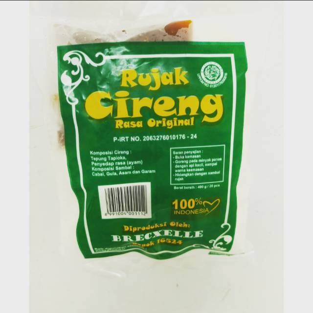 

Brexcelle Rujak Cireng 400gr Instant Sameday Ready Musi