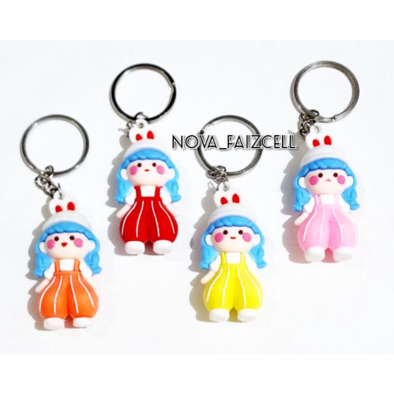 Gantungan Kunci / Key Chain Gadis Kecil Premium Ganci