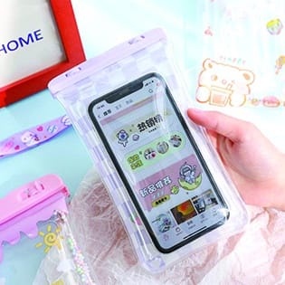 SARUNG HP MOTIF KARTUN ANTI AIR SARUNG HP WATERPROOF CASE HANDPHONE KARTUN POUCH SMARTPHONE KARAKTER