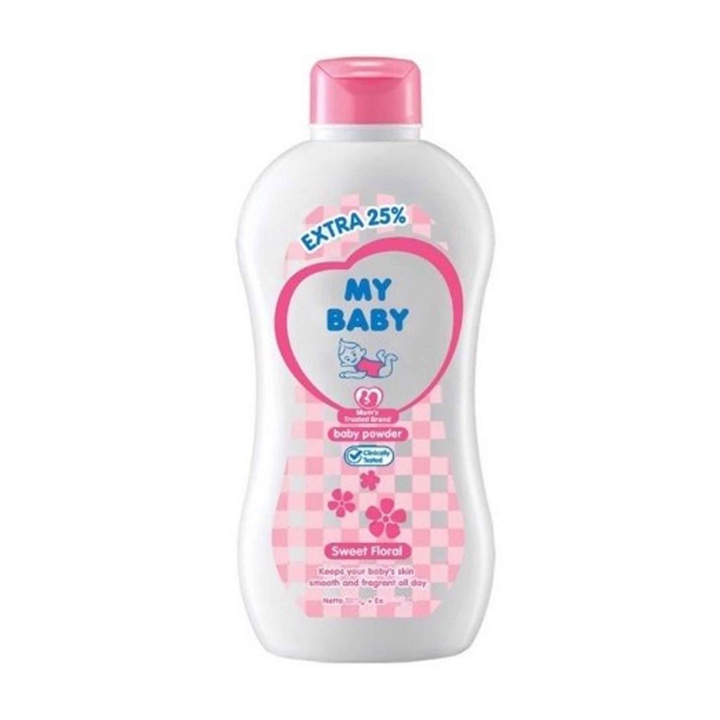 Bedak Tabur/ My Baby/ Baby Powder/ Sweet Floral/ 100g