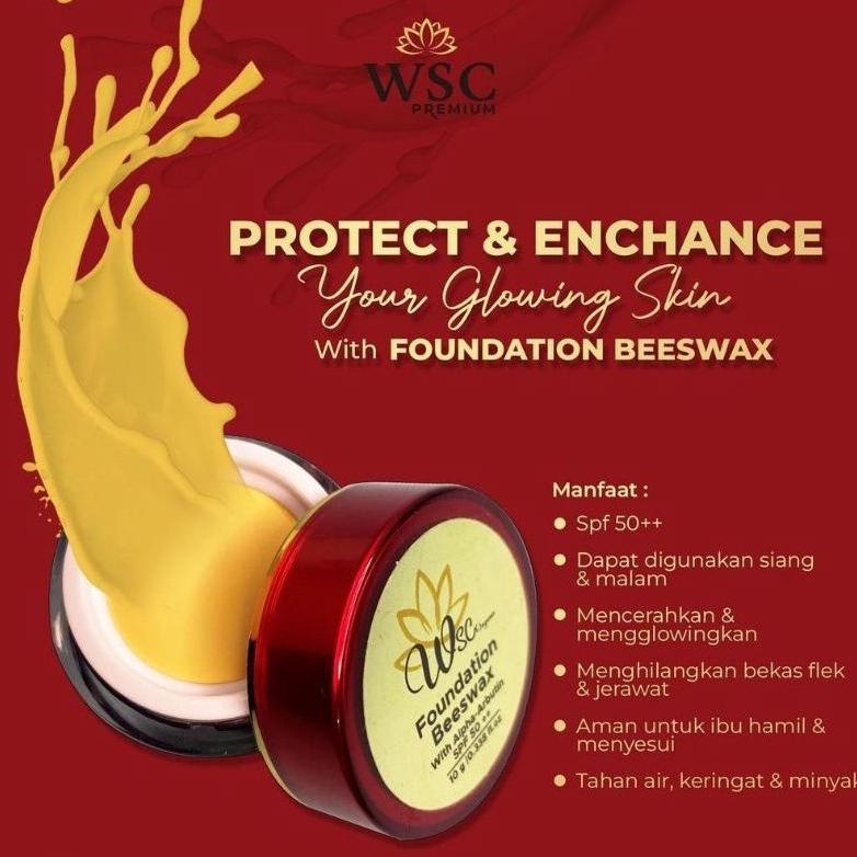 FOUNDATION GLOWING BESSWAX WATERPROOF WSC ORGANIK