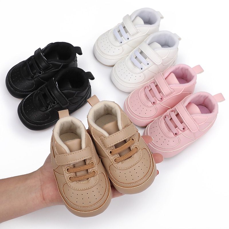 Sepatu Bayi Prewalker Laki Laki Perempuan Umur 0 - 12 Bulan Sepatu Sneakers Anak Bayi Laki Laki Perempuan Baby Prewaker Shoes Cowok Cewek Murah Umur 0 - 14 Bulan, umur 1 Tahun 0 - 6 Bulan AK 15