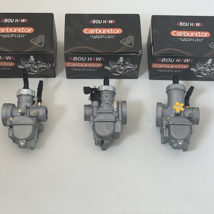 KARBU PE 28 26 24 ABOU HAWA KODE CH29 SKEP KUNINGAN KARBURATOR KEIHIN
