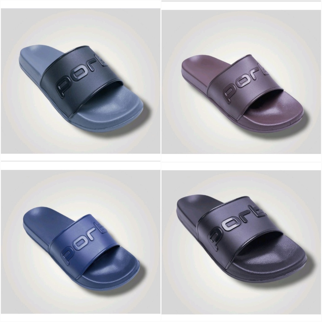 Humairah_OldShop || Porto 1023M-2 Sandal pria sandal selop sandal rumah nyaman anti slip
