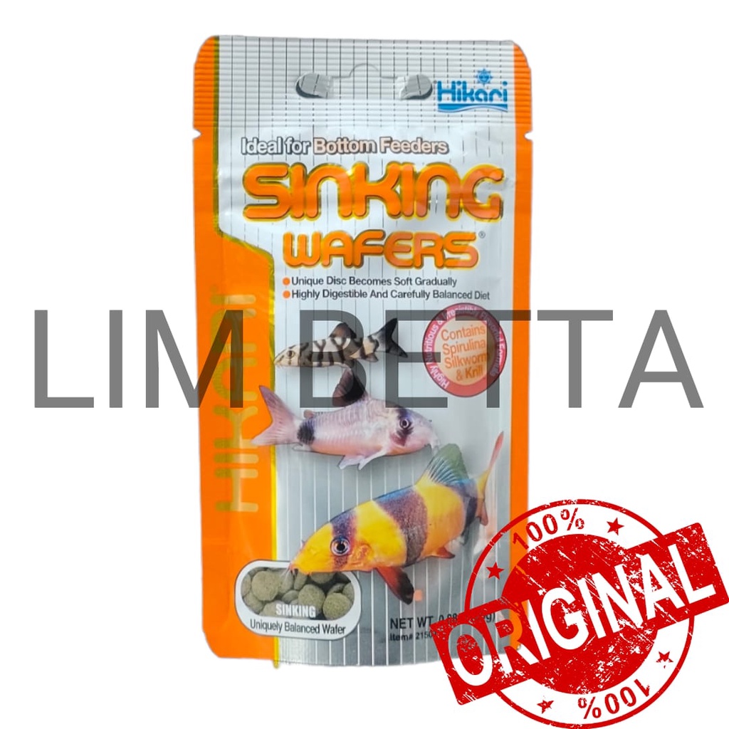 HIKARI SINKING WAFERS 25 GRAM / HIKARI TROPICAL SINKING WAFERS