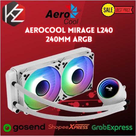 Aerocool Mirage L240 240MM ARGB Liquid Cooler II BTX