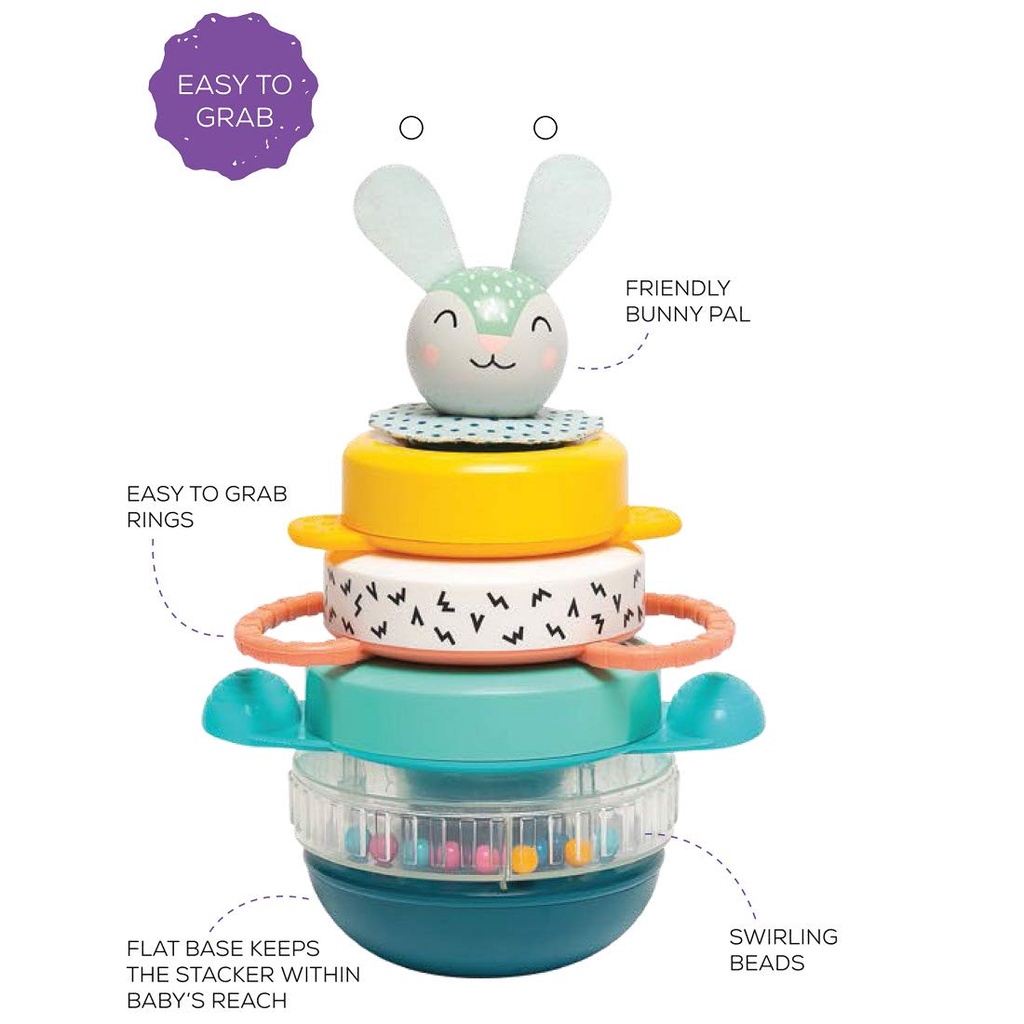 Hunny Bunny Baby Stacker - mainan susun - mainan edukasi