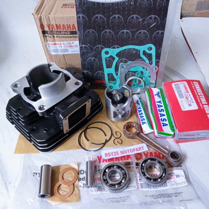 Paket Blok seher komplit Yamaha RX King/ RX K/ RX New (YP1) Original Thailand