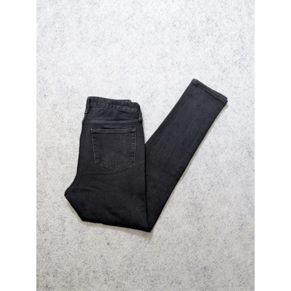 gu by uniqlo jeans skinny fit black