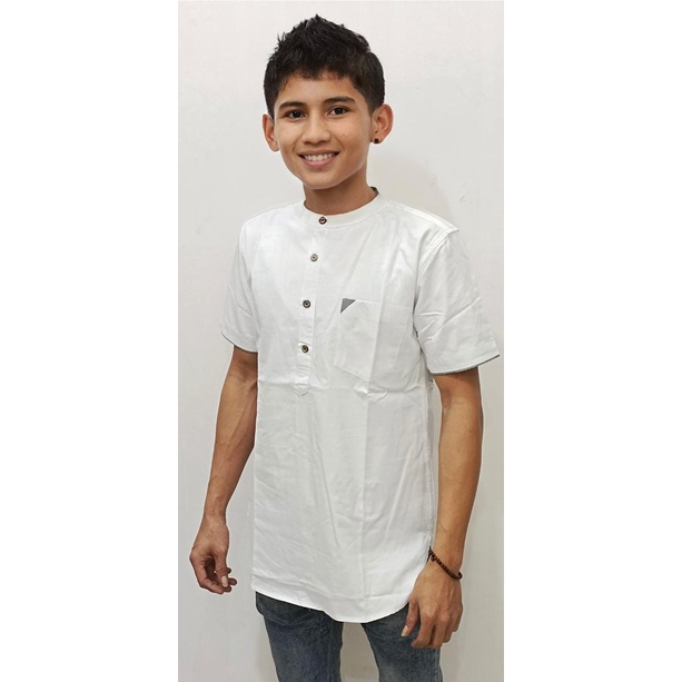 Kurta Anak Premium Putih Terlaris