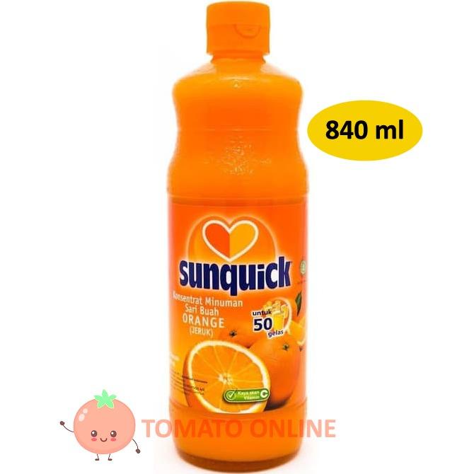 

Sunquick Orange Jeruk Botol Jumbo 840 ml / 840ml