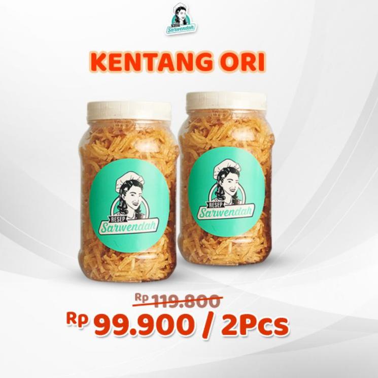 

▼ Paket Double - Kentang Original x2pcs ❃