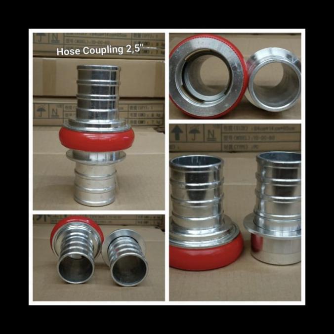 Hose Coupling Machino 2.5" Bahan Aluminium