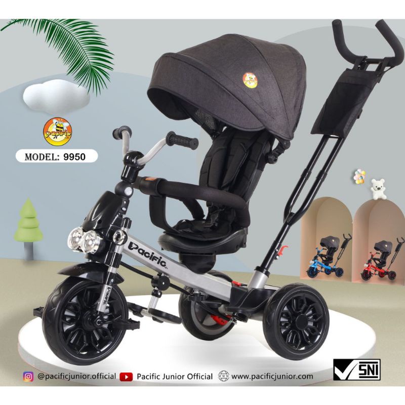 Sepeda Anak Roda Tiga / Balance Bike Pasific model 9950