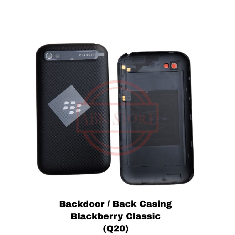 TUTUP BELAKANG BACKDOOR BACKCOVER BLACKBERRY CLASSIC - BB Q20 BACK