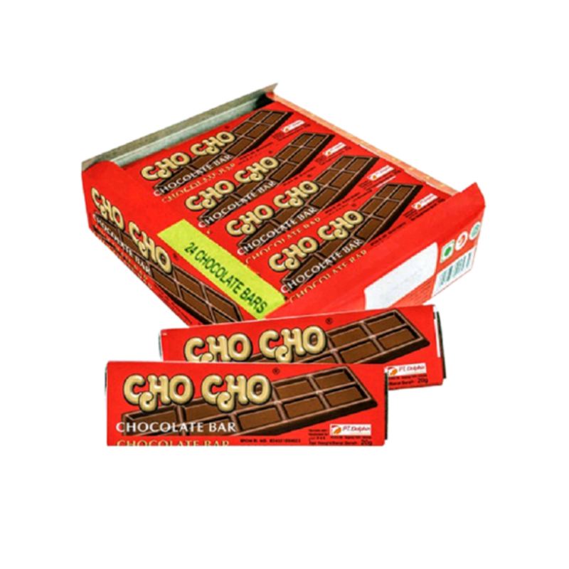 

CHO CHO Chocolate Bar - 1 Box isi 24Pcs