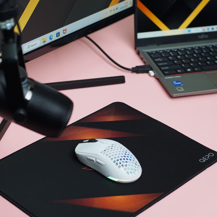 Mousepad QEPO Medium M1 Motif Mouse 35 x 25 cm