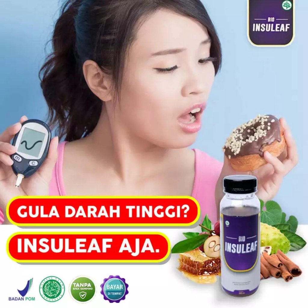 

BIO INSULEAF BAYAR DITEMPAT 100% ASLI | EKSTRA MENGKUUDU UNTUK DIABETES | OBAT HERBAL KENCING MANIS | PAKET DIABETES KRONIS