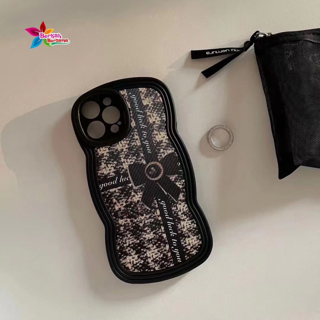 SS131 Case For OPPO A3S A1K A5S A7 A11K A12 A15 A15S A16 A16S A16K A16E A17 A17K A31 A8 A5 A9 2020 A36 A76 A96 A37 NEO 9 A39 A57 LAMA A52 A92 A53 A33 2020 A54 A55 A77S A58 A78 A78 A58 A38 4G Wavy Ribbon Aesthetic Softcase Casing Hp BB7567