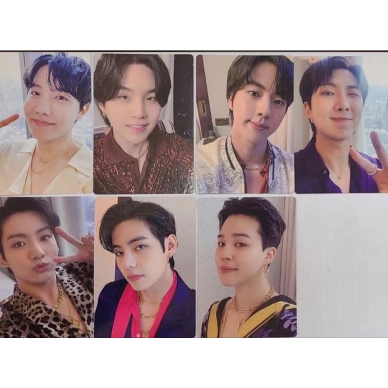 SHARING MERCH BOX #10 SNOW BALL WITH OUTBOX PLUS 7 photocard BTS