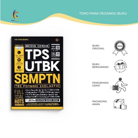 Buku Pendidikan - Modul Cerdik TPS UTBK SBMPTN - The King Eduka - Cmedia - Bukukaluku