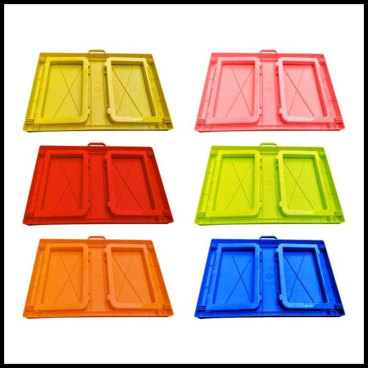 Kingdom Meja Lipat Belajar Anak Lesehan Makan Ngaji Lap Desk Plastik