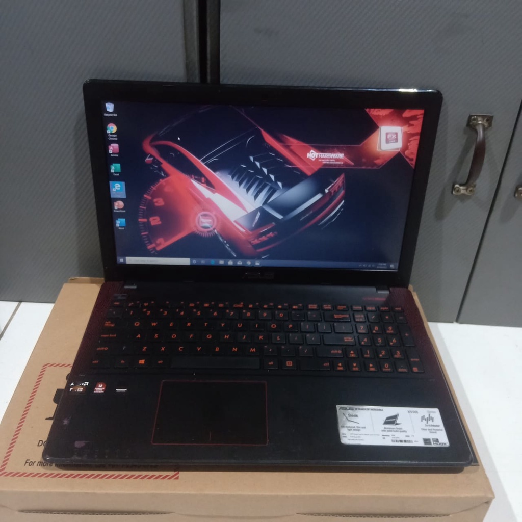 Laptop Asus Gaming X550IK Amd FX-9830P Ram 8/1Tb READYJKT BERGARANSI