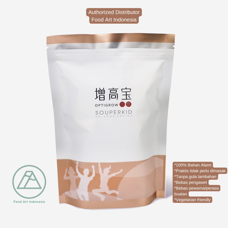 

SOUPERKID [OPTIGROW] Sup Herbal Instan Pertumbuhan Tinggi Badan Anak